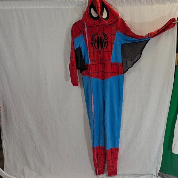 Spiderman Costume/Pajamas Size 0-2 - Picture 5 of 12